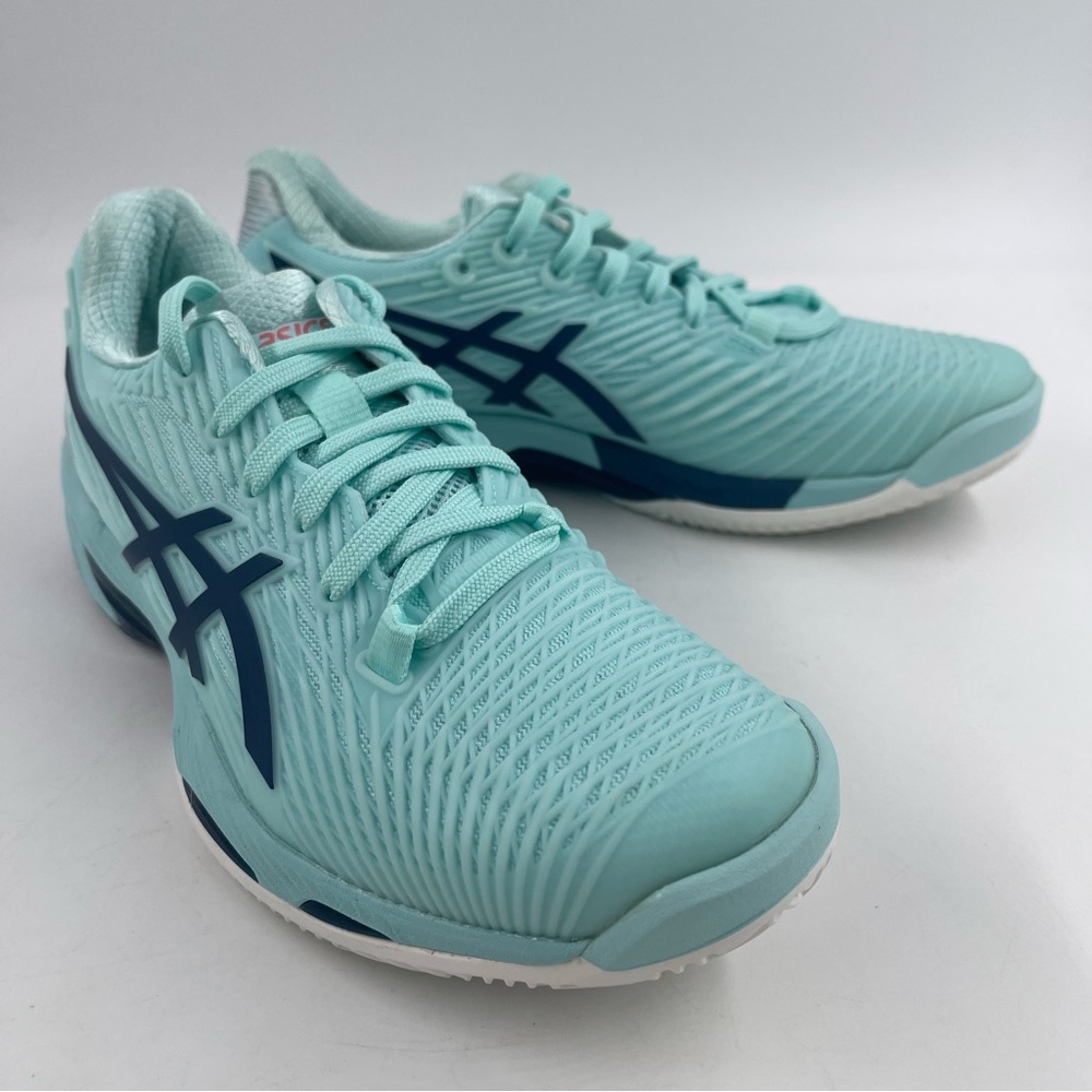 NIB! ASICS Women’s Solution Speed FF 2 Clay Blue Tennis Pickleball Shoe - Size 7 - Picture 3 of 12
